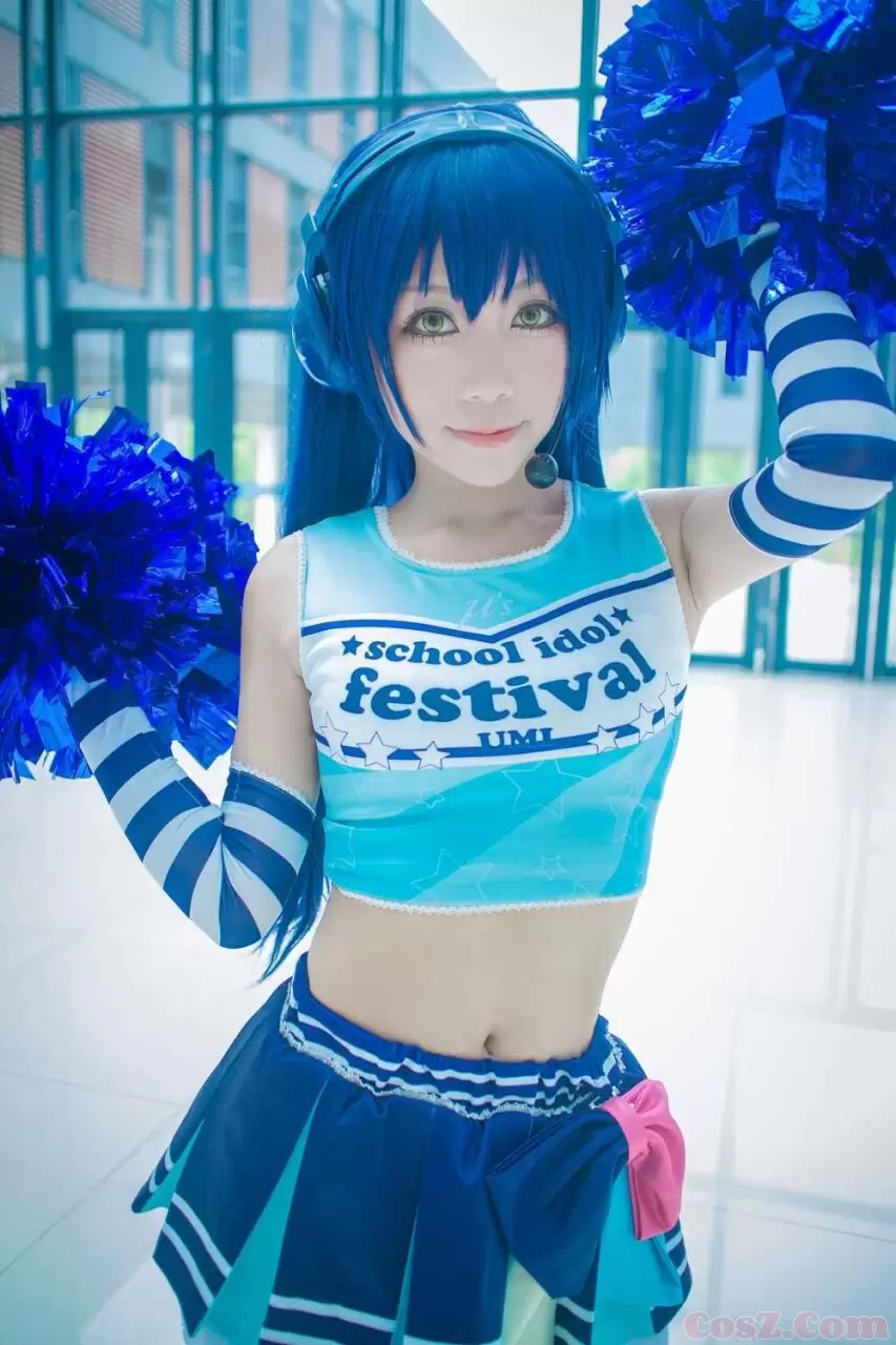 《C站·第12期》园田海未拉拉队女仆哦