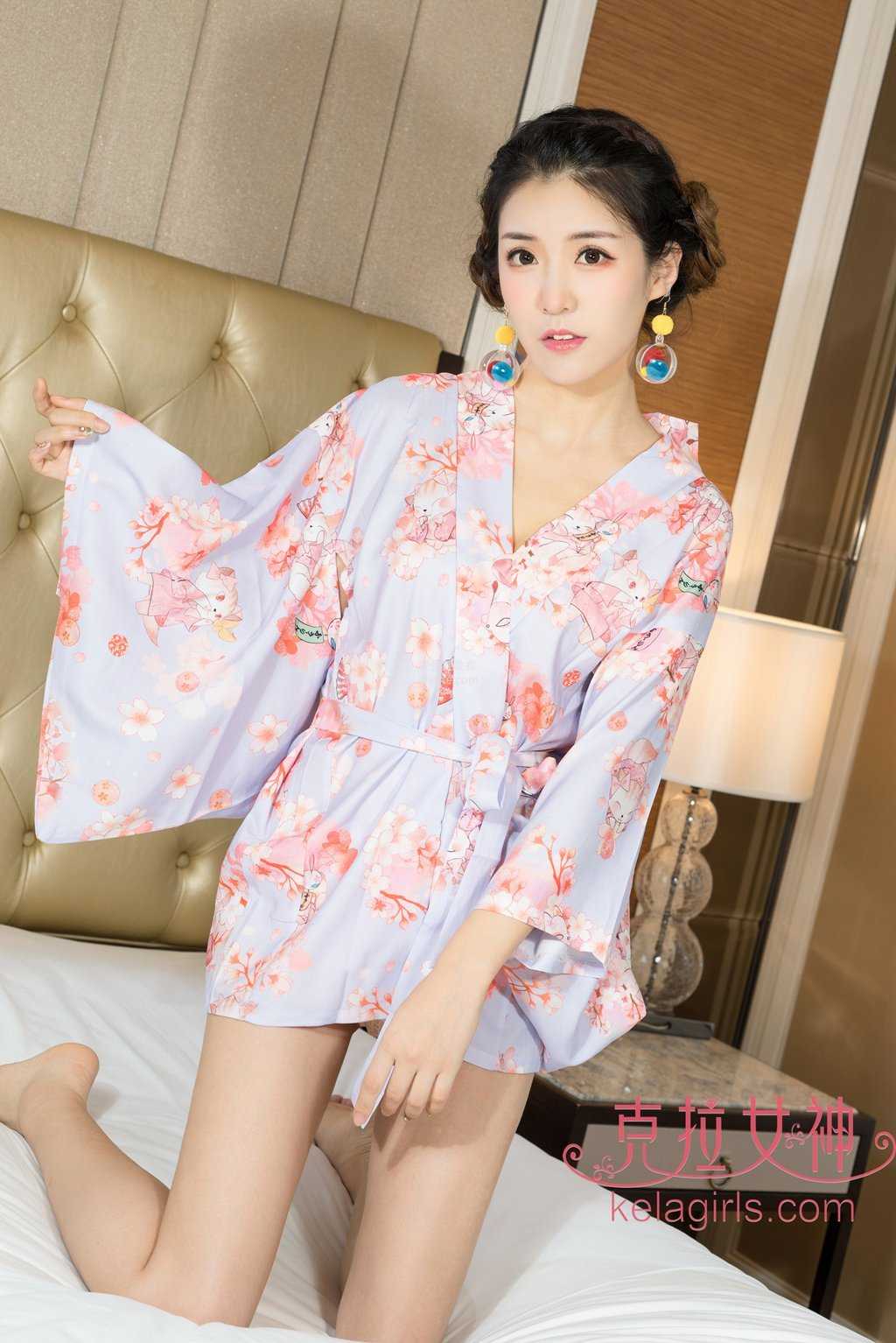 [KeLaGirls克拉女神] 2018.07.16《浪漫樱花》恬恬