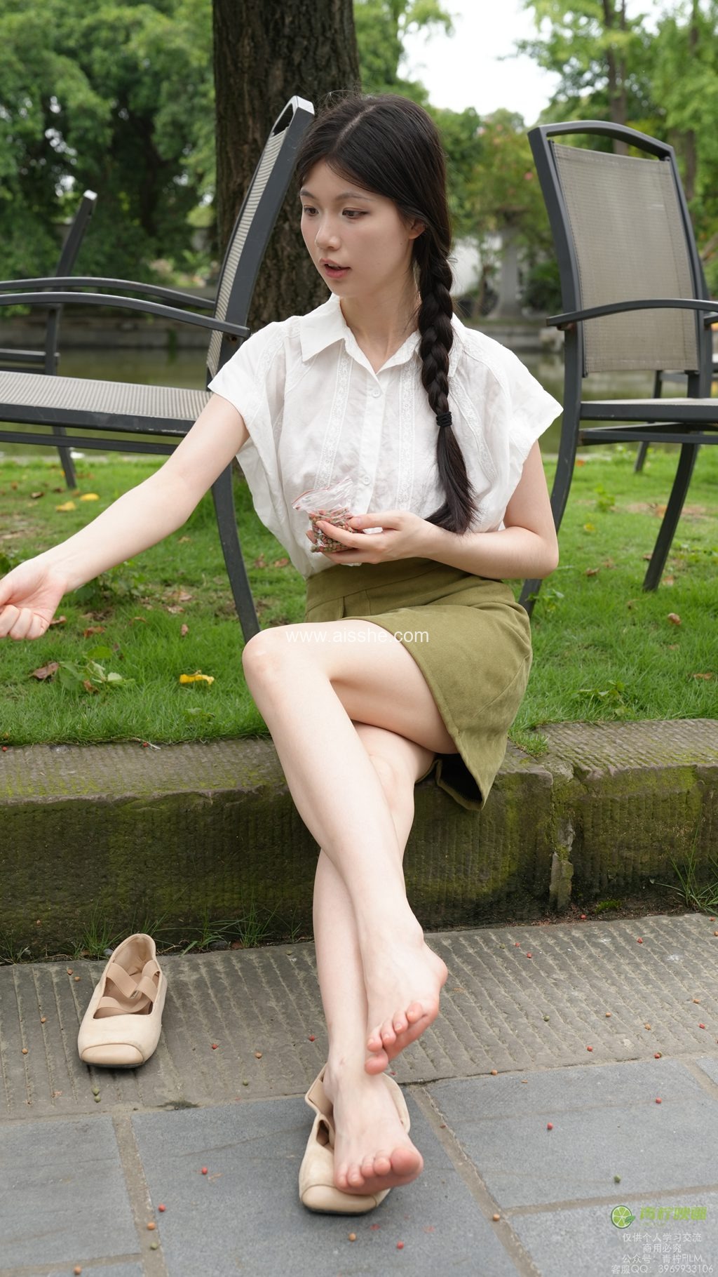 [青柠映画] NO.076 小小 喂鸽子素材（全套版）