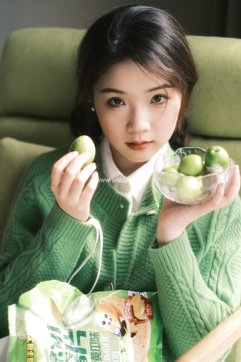 [YITUYU艺图语]2023.03.23 少女绿 橙子