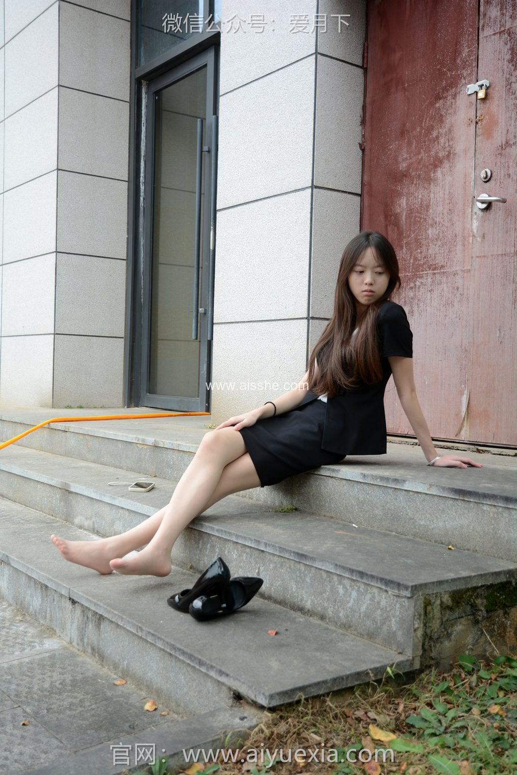 [爱月下] NO.015 情情~【正装OL】这是我人生第一次正儿八经的穿属于自己的高跟鞋（花絮版）