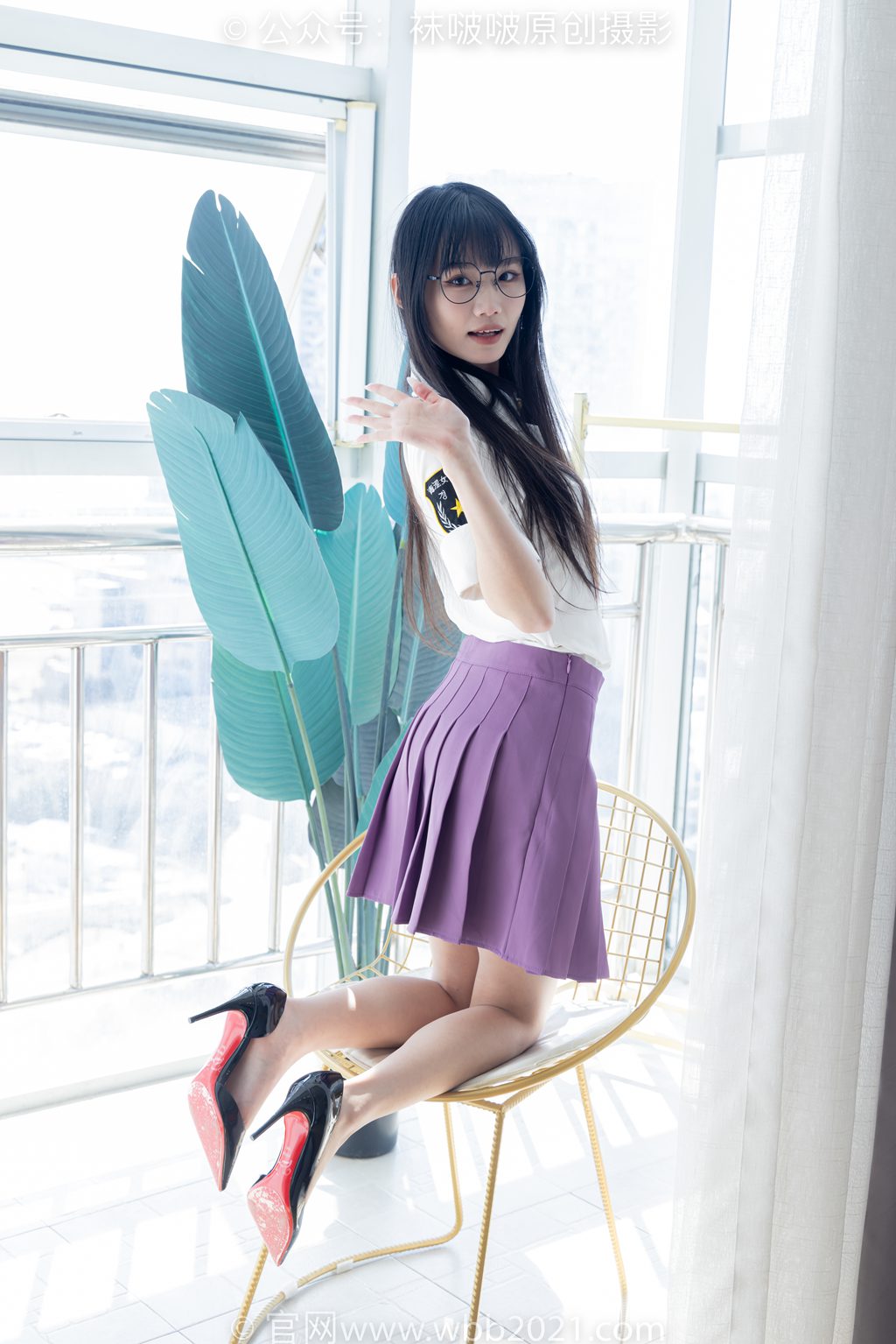 [BoBoSocks袜啵啵] NO.538 甜甜圈-高跟鞋、水晶袜（仅花絮剧情版）