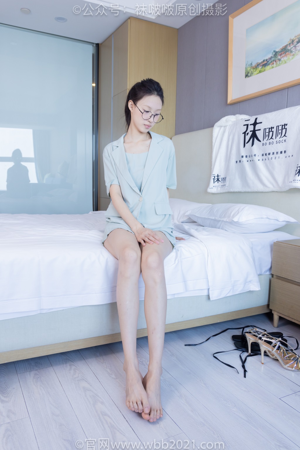 [BoBoSocks袜啵啵] NO.503 雪糕-高跟凉鞋、肉丝（脚尖微加固款）、裸足、视频超近景为主（花絮版）