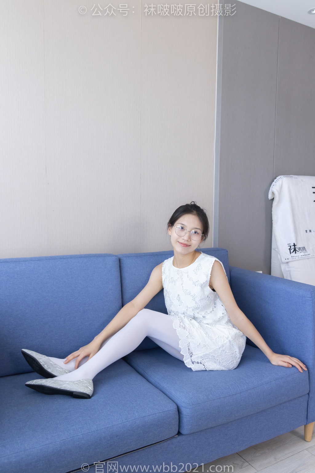 [BoBoSocks袜啵啵] NO.491 芝士-两双平底鞋、薄肉丝（脚尖加固款）、厚白丝、裸足（花絮版）